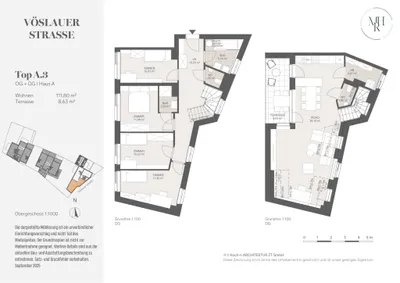 5-Zimmer-Wohnung kaufen in Baden – 111,8 m², € 599.000 – Bild 12 von 12