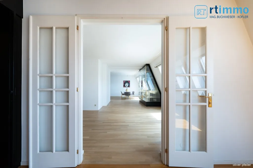 360 GRAD RUNDUMBLICK ÜBER DÖBLING von Ihrer 152qm Dachterrasse - großzügige 4-Zimmer-Dachgeschosswohnung mit Seltenheitswert! - Ansicht 2