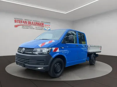 VW Transporter T6 Pritsche DoKa lang AHK*KLIMATIK*NSW Transporter / Kastenwagen
