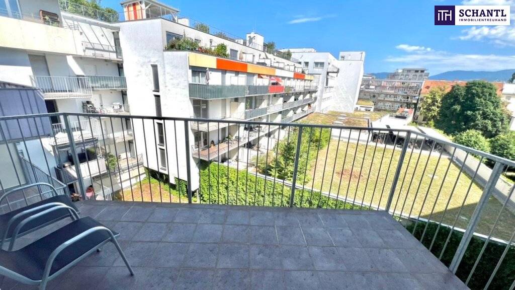 Klein, fein & voller Wohngefühl - charmante 2-Zimmer-Wohnung mit Balkon, ruhiger Innenhoflage und sensationell niedrigen Heizkosten dank Erdwärme in Graz! - Ansicht 2