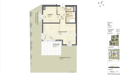 2-Zimmer-Wohnung kaufen in Krems an der Donau – 50,13 m², € 335.000 – Bild 2 von 12