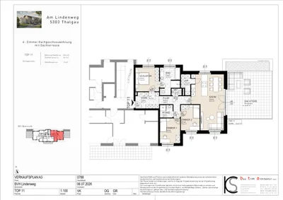 4-Zimmer-Wohnung kaufen in Salzburg-Umgebung – 104 m², € 649.000 – Bild 4 von 4