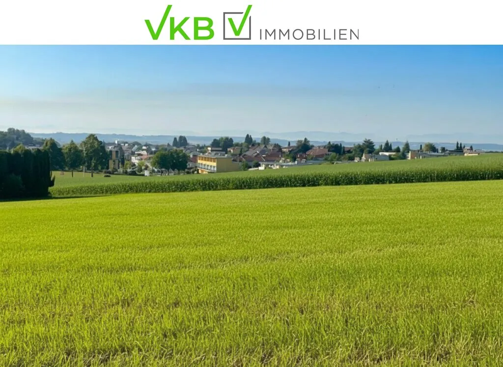 Exklusives Baugrundstück mit traumhafter Aussicht in Leonding/Berg – pohled 3