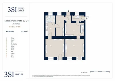 Immobilie kaufen in Wien – 93 m², € 586.902 – Bild 5 von 5