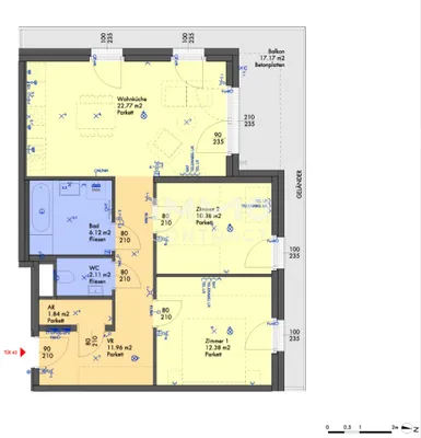 3-Zimmer-Wohnung mieten in Wien – 67,56 m², € 1.440 – Bild 18 von 18