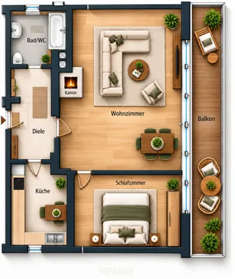 2-Zimmer-Wohnung mieten in Gmunden – 78 m², € 1.070 – Bild 18 von 18