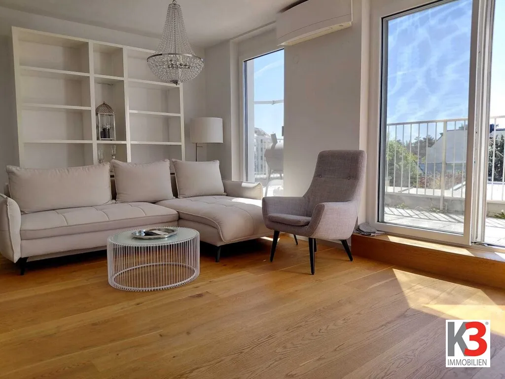 K3 - Dachterrassen- Wohnung urban und naturnah- Komplettpreis - Widok 2