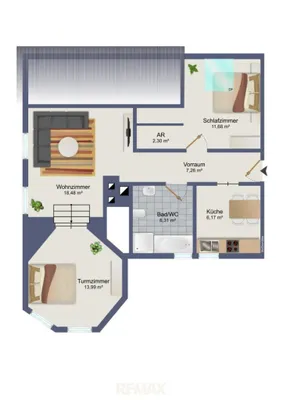 3-Zimmer-Wohnung kaufen in Sankt Pölten Land – 68,25 m², € 199.000 – Bild 11 von 11