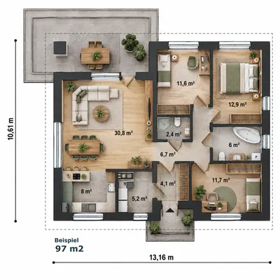 Grundstück kaufen in Urfahr-Umgebung – 741 m², € 89.000 – Bild 3 von 8