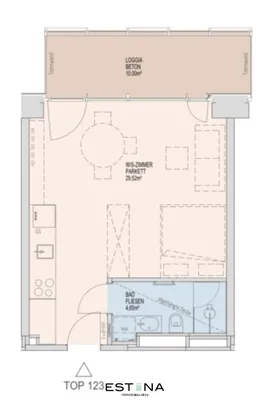 1-Zimmer-Wohnung mieten in Wien – 34,17 m², € 1.150 – Bild 18 von 18