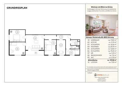 4-Zimmer-Wohnung kaufen in Vöcklabruck – 119,55 m², € 230.000 – Bild 17 von 17