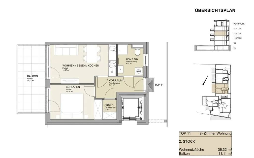 So muss Anlegerwohnung: Top-Grundriss, Top-Lage, top vermietet! – pohled 2