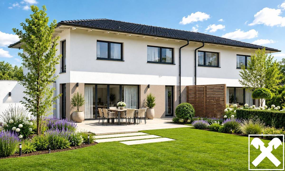 TOP 4 (reserviert)- Doppelhaushälfte mit umfangreicher Gartenfläche - Ansicht 2