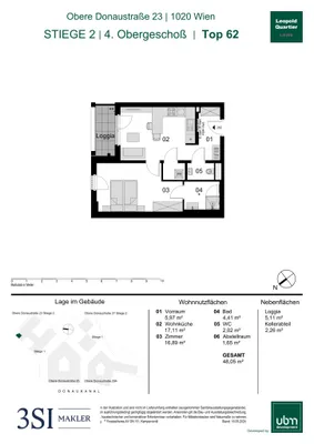 2-Zimmer-Wohnung kaufen in Wien – 48,05 m², € 482.000 – Bild 23 von 23