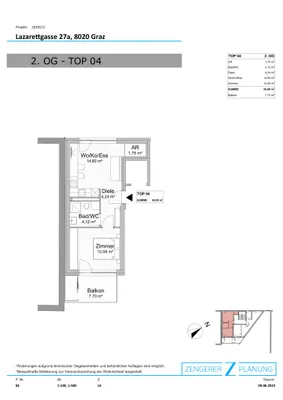 2-Zimmer-Wohnung kaufen in Graz – 37 m², € 195.000 – Bild 42 von 42