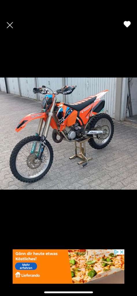 KTM SX KTM SX 125 2004 Motocross