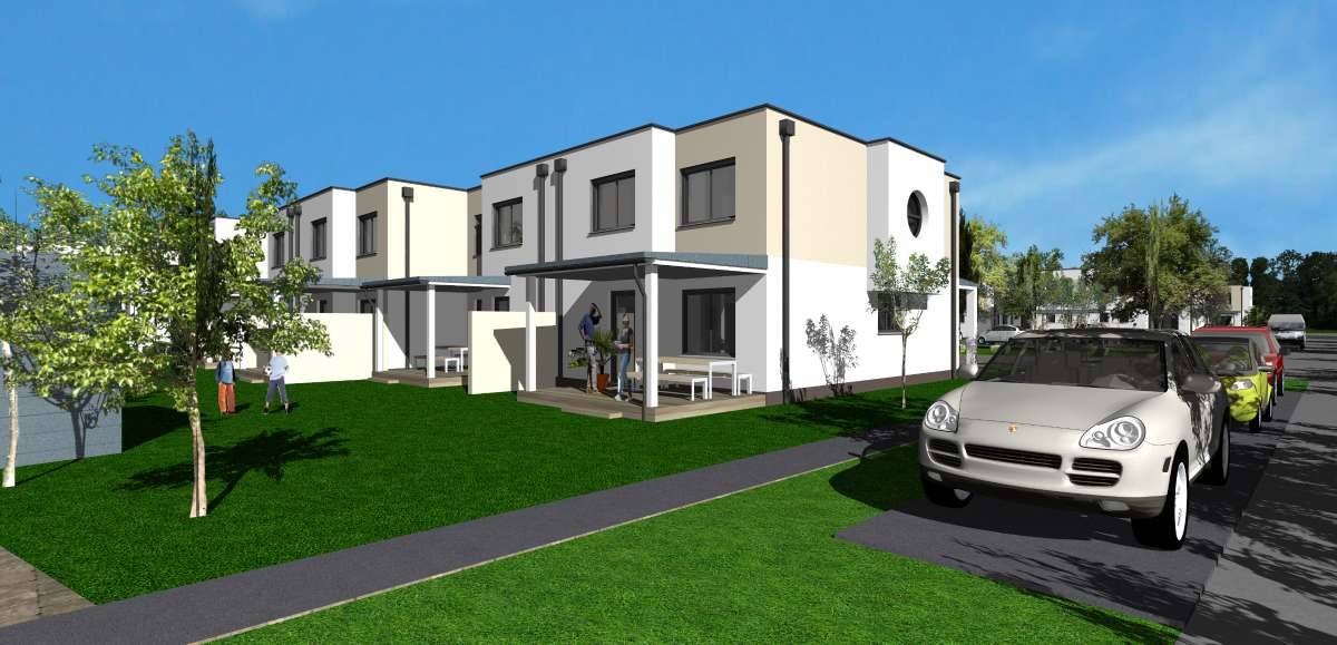 Reihenhäuser in Podersdorf, Grabenviertel - RH 04 - Ansicht 3