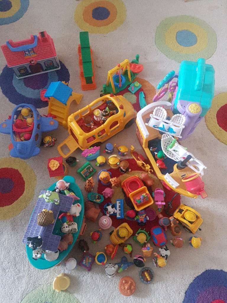 Fisher Price Little People Schulbus Arche Noah Spielplatz