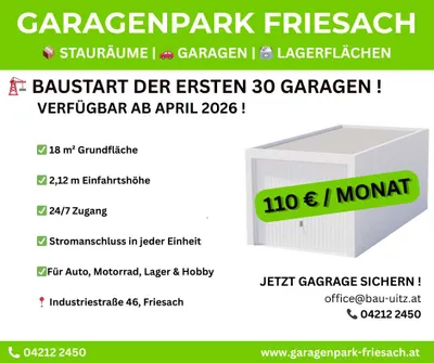Gewerbeimmobilie mieten in Sankt Veit an der Glan – 18 m², € 110
