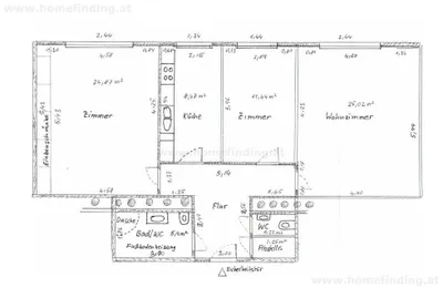 3-Zimmer-Wohnung mieten in Wien – 93 m², € 1.850 – Bild 13 von 13