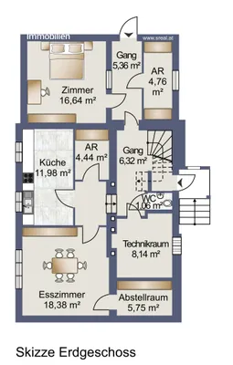 7-Zimmer-Haus kaufen in Baden – 900 m², € 1.230.000 – Bild 22 von 24