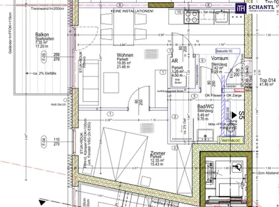 2-Zimmer-Wohnung mieten in Graz – 41,46 m², € 592 – Bild 21 von 21