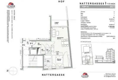 2-Zimmer-Wohnung mieten in Wien – 60,26 m², € 1.097 – Bild 22 von 22