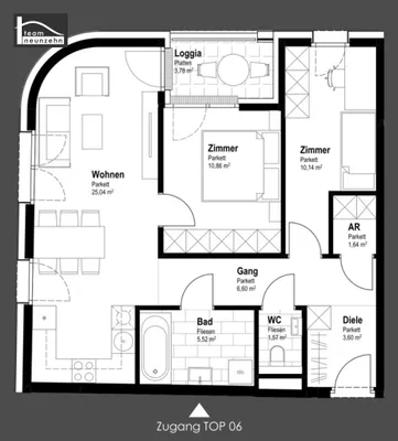 Immobilie kaufen in Wien – 64,97 m², € 282.200 – Bild 10 von 10