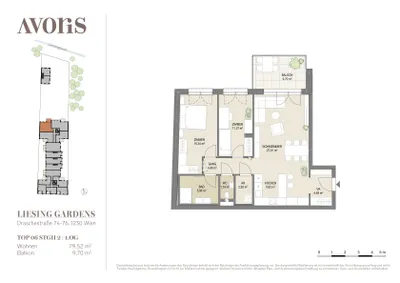 3-Zimmer-Wohnung kaufen in Wien – 79,52 m², € 529.000 – Bild 27 von 32