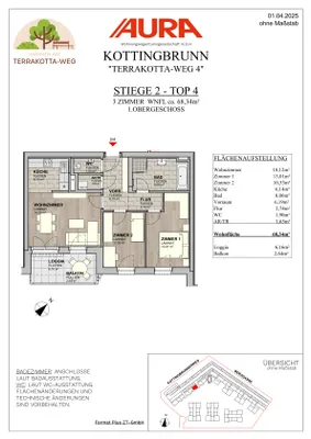 3-Zimmer-Wohnung kaufen in Baden – 66,91 m², € 284.900 – Bild 10 von 12