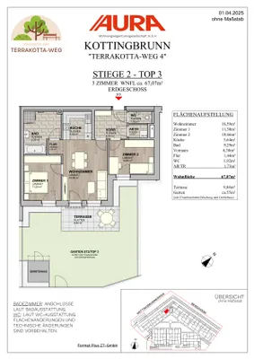 3-Zimmer-Wohnung kaufen in Baden – 66,91 m², € 284.900 – Bild 9 von 12