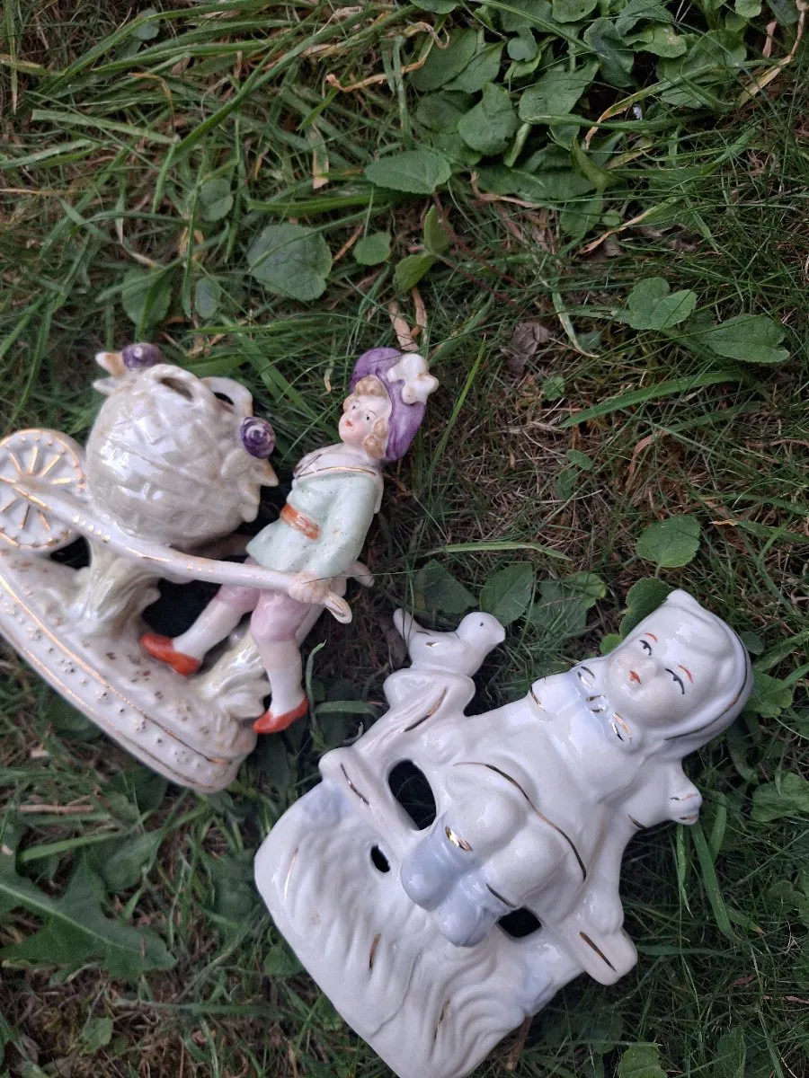 Alte Biskuit Porzellan Figuren, Setpreis!, € 5,- (2500 Baden)