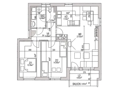3-Zimmer-Wohnung mieten in Südoststeiermark – 73,9 m², € 883 – Bild 14 von 14