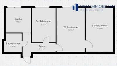 3-Zimmer-Wohnung kaufen in Wien – 75 m², € 305.000 – Bild 6 von 6
