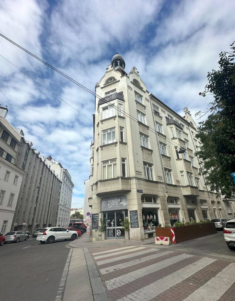 Außergewöhnlich, Top-Lage, vermietet - Geschäftslokal mit Potential - Nur 50 m vom Naschmarkt. - Ansicht 3