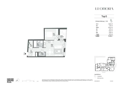 2-Zimmer-Wohnung kaufen in Wien – 51,49 m², € 379.000 – Bild 13 von 13