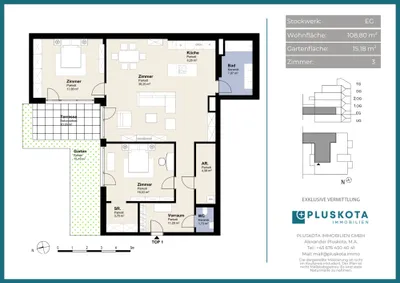 3-Zimmer-Wohnung kaufen in Wien – 108,8 m², € 484.000 – Bild 17 von 18