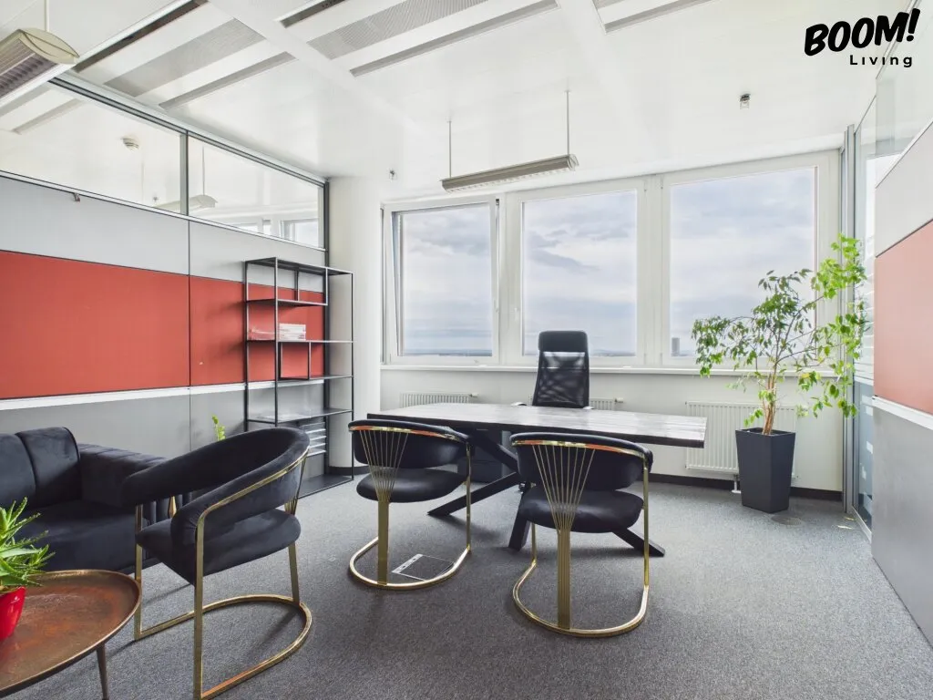 Modernes Büro 18. Etage Wien 1210, Garage, Einbauküche, Internet, Reinigung ! – pohled 3