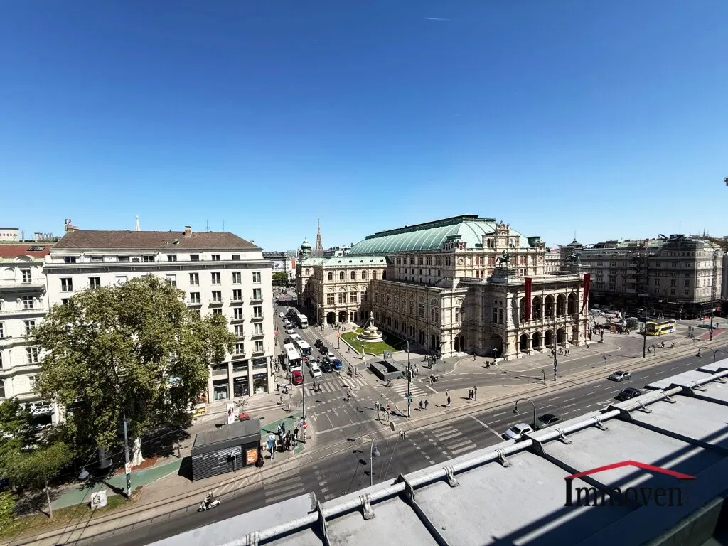ERSTBEZUG - GENERALSANIERT und INNENSTADTLAGE - Große 3-Zimmerwohnung mit Dachterrasse bei der Wiener Oper!, Wien
