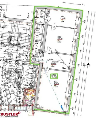4-Zimmer-Gewerbeimmobilie mieten in Mödling – 125 m², € 2.385 – Bild 6 von 7