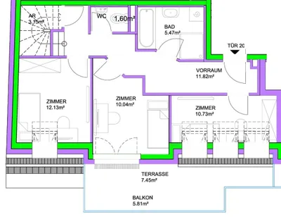 4-Zimmer-Wohnung kaufen in Wien – 117,94 m², € 737.000 – Bild 11 von 12