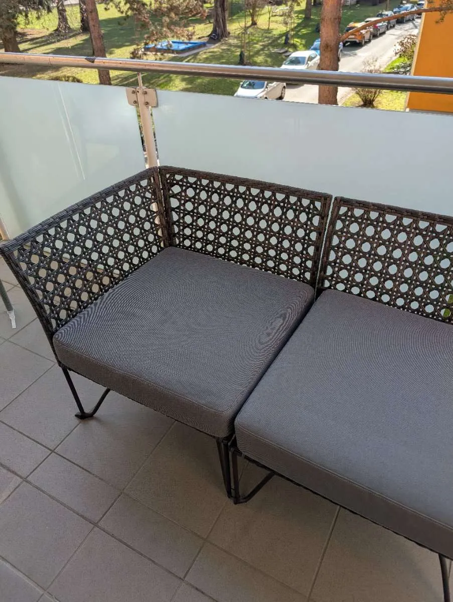 Lounge Sitzgarnitur Eckbank Balkon Garten Ikea Jutholmen, € 85,- (8010 Graz)