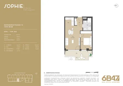 2-Zimmer-Wohnung kaufen in Wien – 46,31 m², € 460.700 – Bild 13 von 13