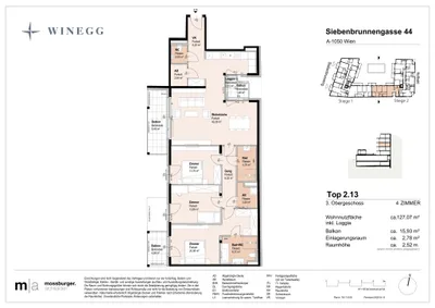 4-Zimmer-Wohnung kaufen in Wien – 127,07 m², € 1.095.800 – Bild 12 von 12