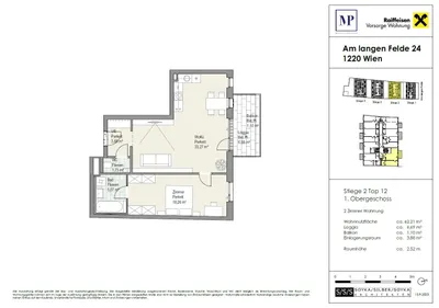 2-Zimmer-Wohnung kaufen in Wien – 62,8 m², € 451.200 – Bild 17 von 17