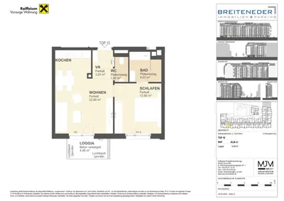 2-Zimmer-Wohnung mieten in Wien – 45,66 m², € 941 – Bild 10 von 10