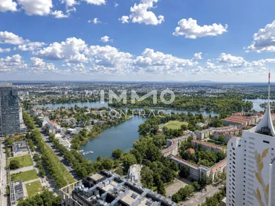 Skyline & Wasserblick - Exklusive Loggiawohnung im DC2 Tower – Bild 2