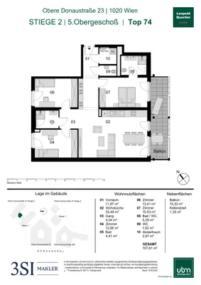 4-Zimmer-Wohnung kaufen in Wien – 107,81 m², € 1.065.000 – Bild 16 von 16