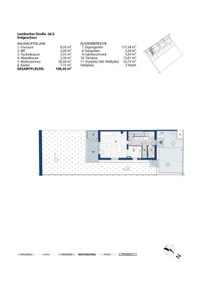 4-Zimmer-Haus mieten in Wiener Neustadt Land – 108,2 m², € 1.229 – Bild 2 von 4