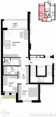 3-Zimmer-Wohnung kaufen in Wien – 69,84 m², € 399.000 – Bild 25 von 25